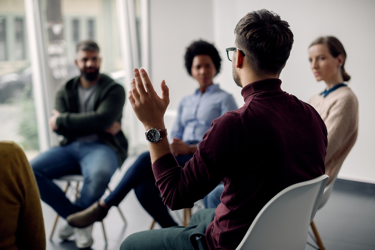 A support group, like the ones at our sober living homes in Columbus, Indiana